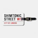 Shimtonic Street  Luggage Tags