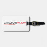DANIEL BUAR  Luggage Tags