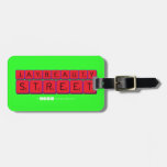JayBeauty
 Street  Luggage Tags