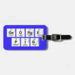 George 
 Pig  Luggage Tags