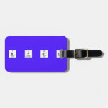 N F d L  Luggage Tags