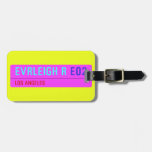 evrleigh r  Luggage Tags