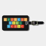 Periodic
 Table
 Writer  Luggage Tags