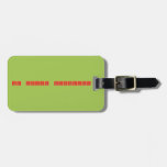 All About Elements !  Luggage Tags