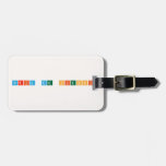 feria de ciencias  Luggage Tags