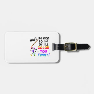 Luggage Tags - Color You Funny