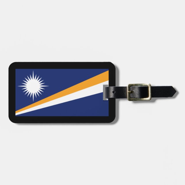 Luggage Tags of Marshall Islands (Front Horizontal)
