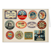 Luggage Travel Stickers (Front Horizontal)