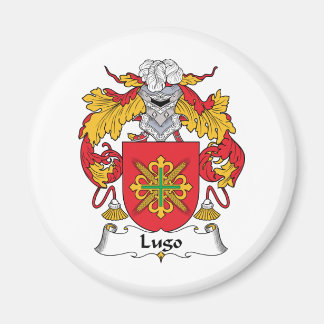 Lugo Family Crest Magnet