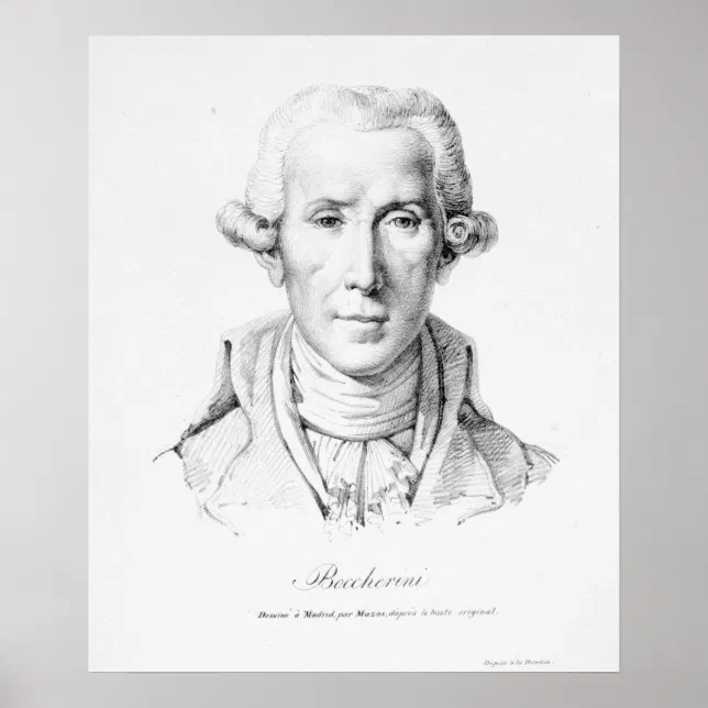 Luigi Boccherini Poster | Zazzle