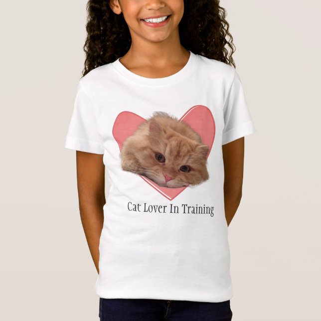 Luigi The Cat Lover In Training T-Shirt (Front)