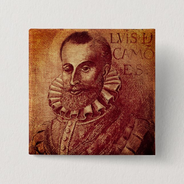Luís de Camões Button (Front)