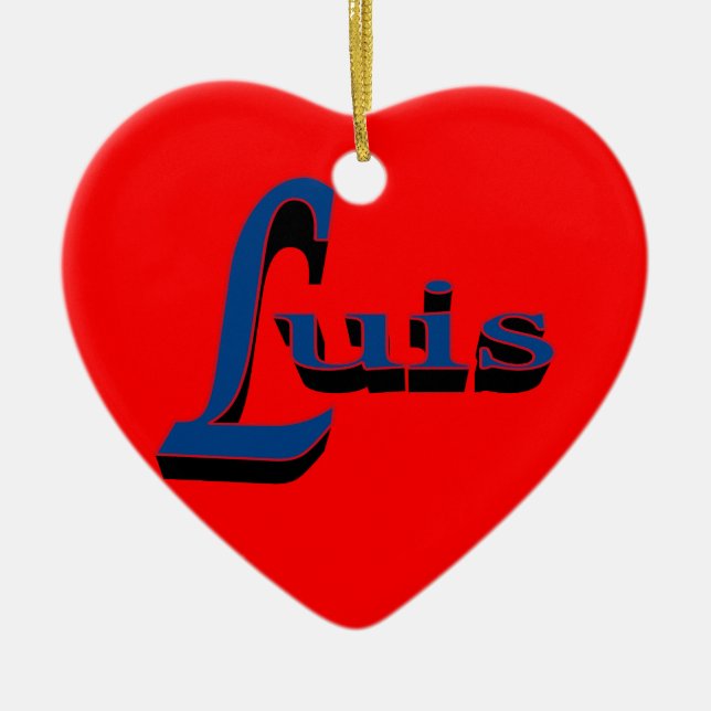 Luis Ornament (Front)