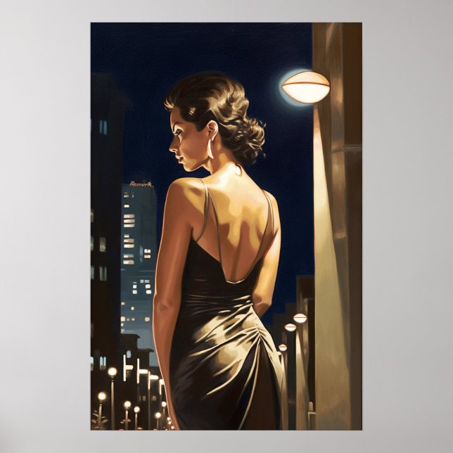 Luisa by streetlight poster (Front)