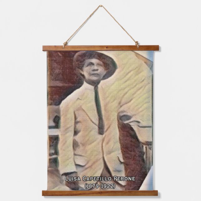 Luisa Capetillo Hanging Tapestry (Front)