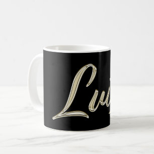 Luisa white Handwriting Tasse Kaffeetasse Coffee Mug
