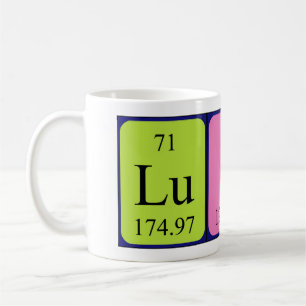 Luise periodic table name mug