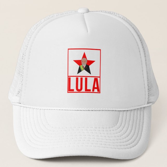 Luiz Inacio Lula da Silva Trucker Hat (Front)