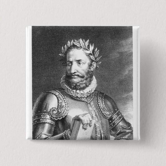 Luiz Vaz de Camoes  engraved by B. Roger Button (Front)