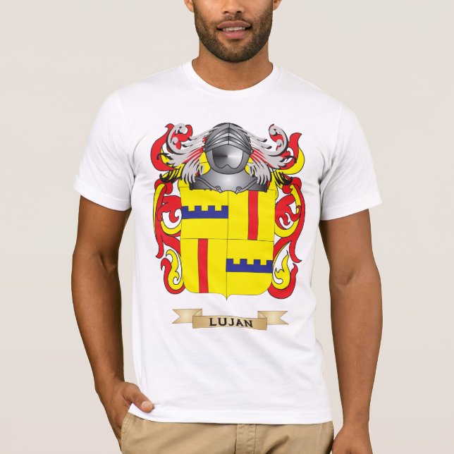 Lujan Coat of Arms (Family Crest) T-Shirt (Front)