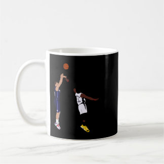 Luka Doncic Game Winner Over the Los Angeles Clipp Coffee Mug