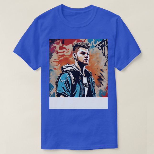 Luka Doncic in Comic TShirt (Design Front)