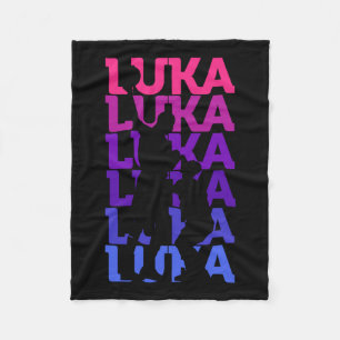 Luka Fan Basketball Sports  Fleece Blanket