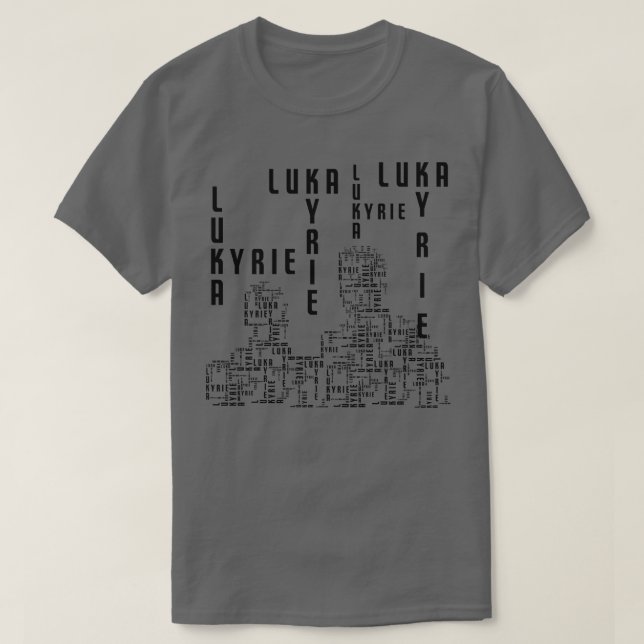 Luka Kyrie unstoppable we will be matrix White TSh T-Shirt (Design Front)