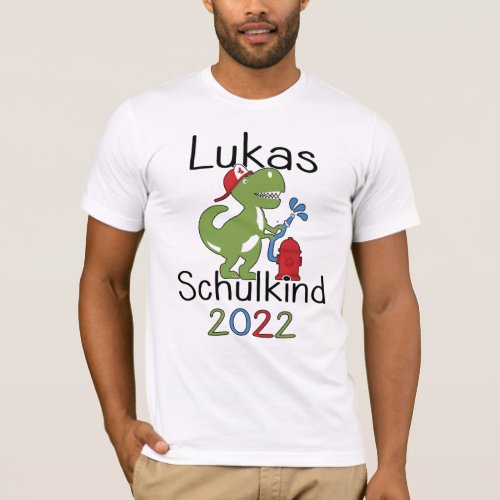 Lukas 2022 T_Rex Enrollment First Graders 2022 T_Shirt