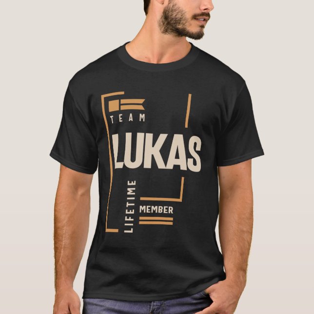 Lukas Personalized Name - Funny Lukas  T-Shirt (Front)