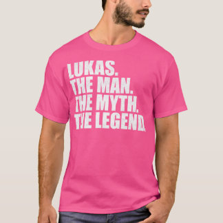 LukasLukas Name Lukas given name T-Shirt