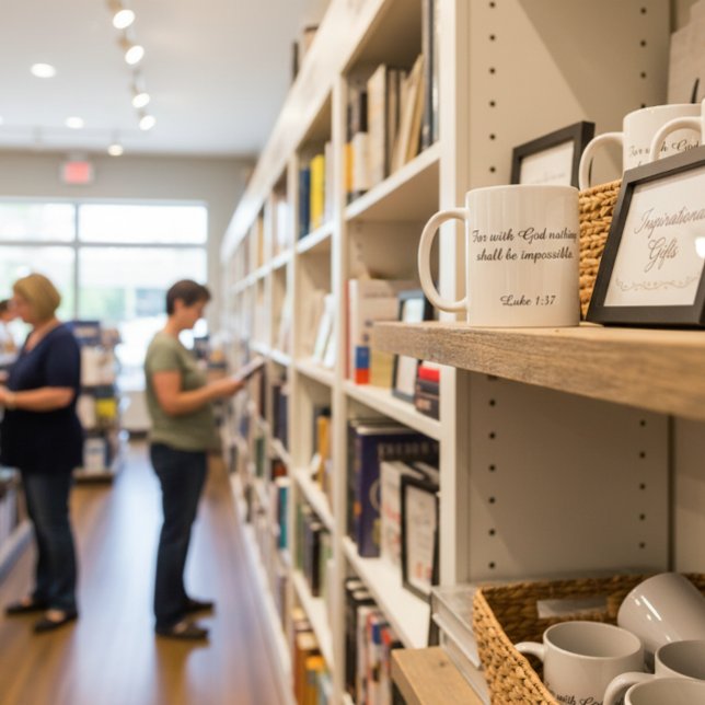 Luke 1:37 coffee mug (Creator Uploaded)