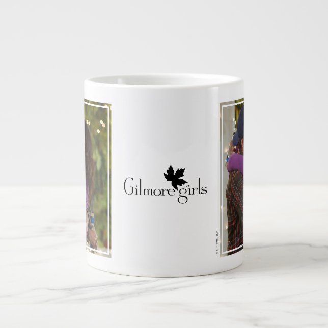 Luke and Lorelai in Love Giant Coffee Mug (Front)