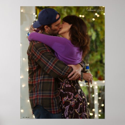 Luke and Lorelai in Love Poster