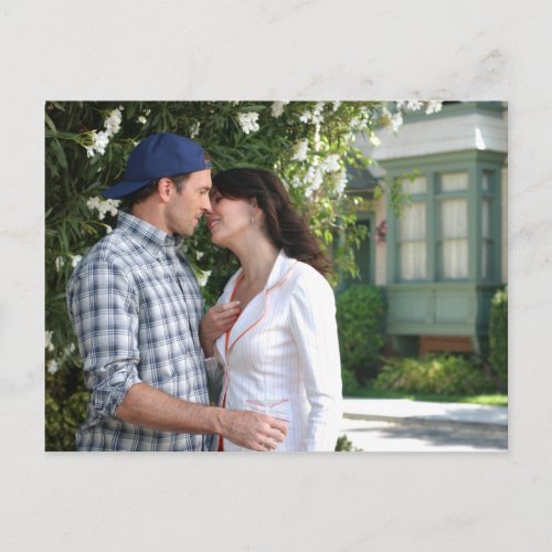 Luke and Lorelai Kiss Postcard
