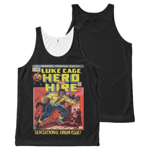 Luke Cage Comic 1 All_Over_Print Tank Top