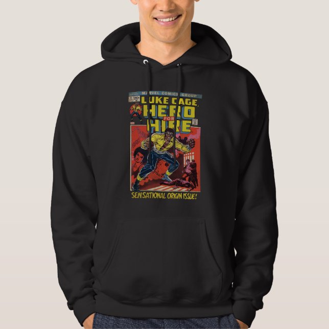 Luke Cage Comic #1 Hoodie (Front)