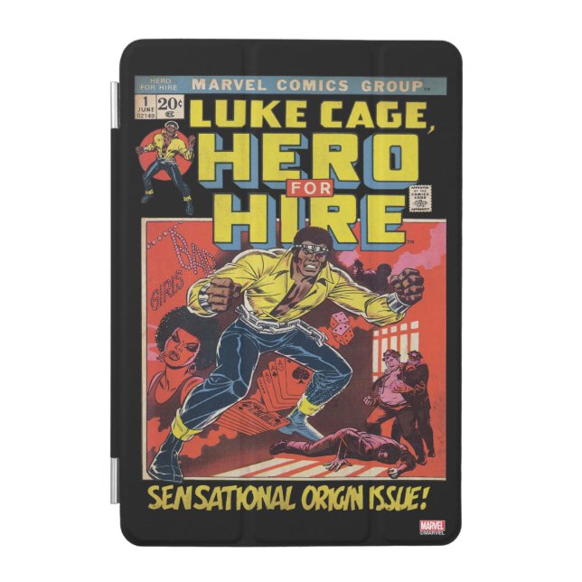 Luke Cage Comic #1 iPad Mini Cover (Front)