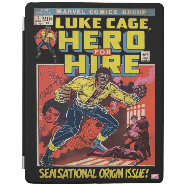Luke Cage Comic #1 iPad Smart Cover (Front)