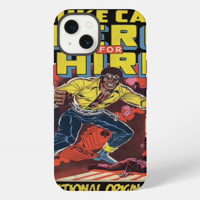 Luke Cage Comic #1 Iphone Case (Back)