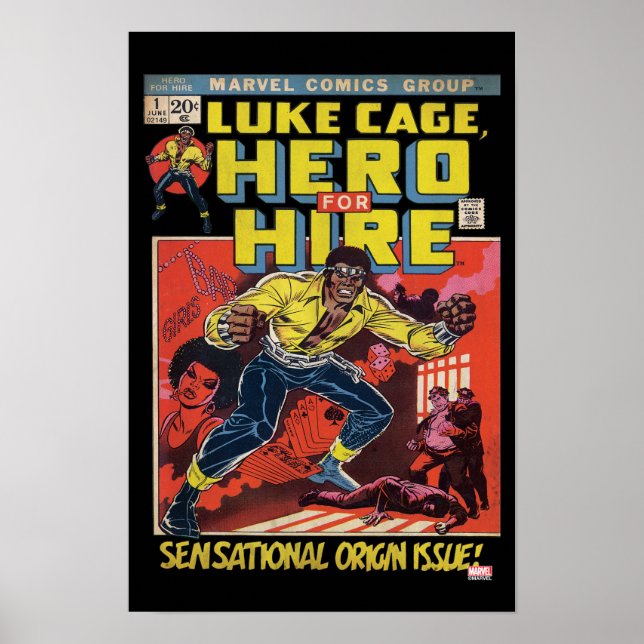 Luke Cage Comic #1 Poster (Front)