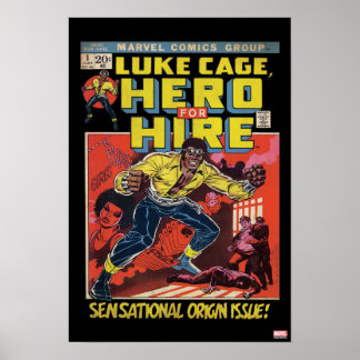 Luke Cage Comic #1 Poster