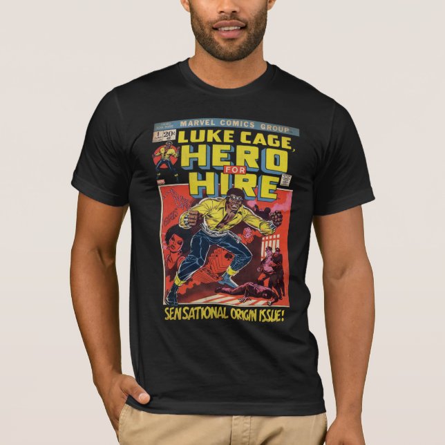 Luke Cage Comic #1 T-Shirt (Front)