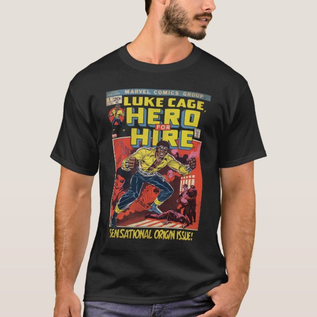 Luke Cage Comic #1 T-Shirt (Front)
