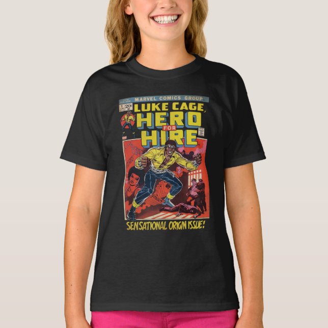 Luke Cage Comic #1 T-Shirt (Front)
