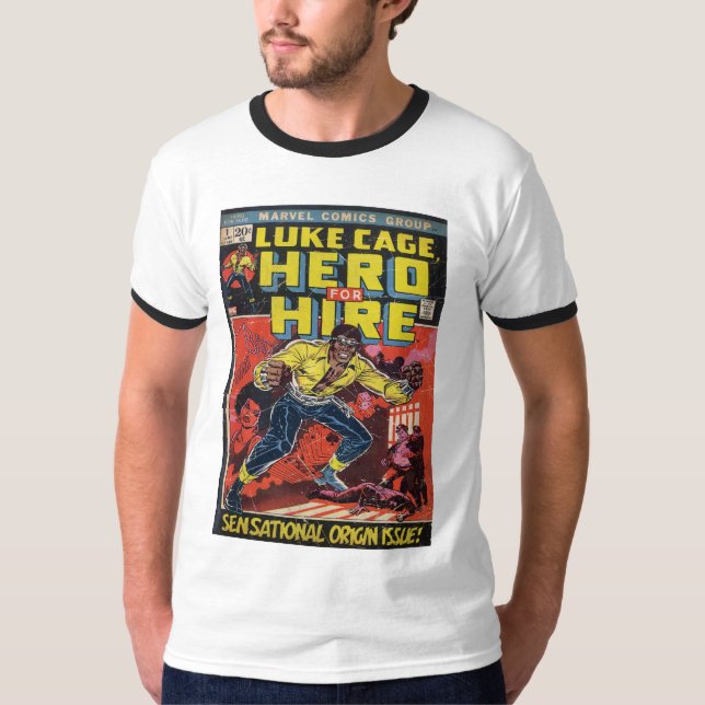 Luke Cage Comic #1 T-Shirt (Front)