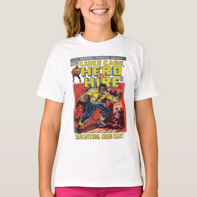 Luke Cage Comic #1 T-Shirt (Front)