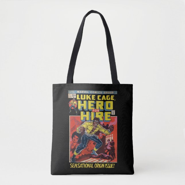 Luke Cage Comic #1 Tote Bag (Front)