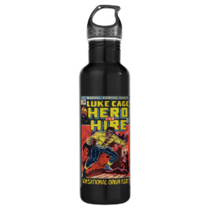 Luke Cage Comic #1 Water Bottle