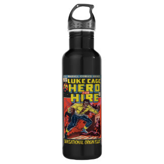 Luke Cage Comic #1 Water Bottle